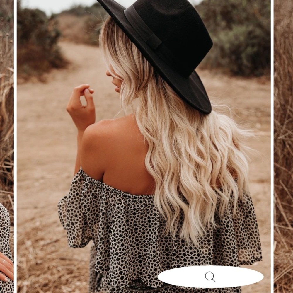 Vici Sausalito hat in black